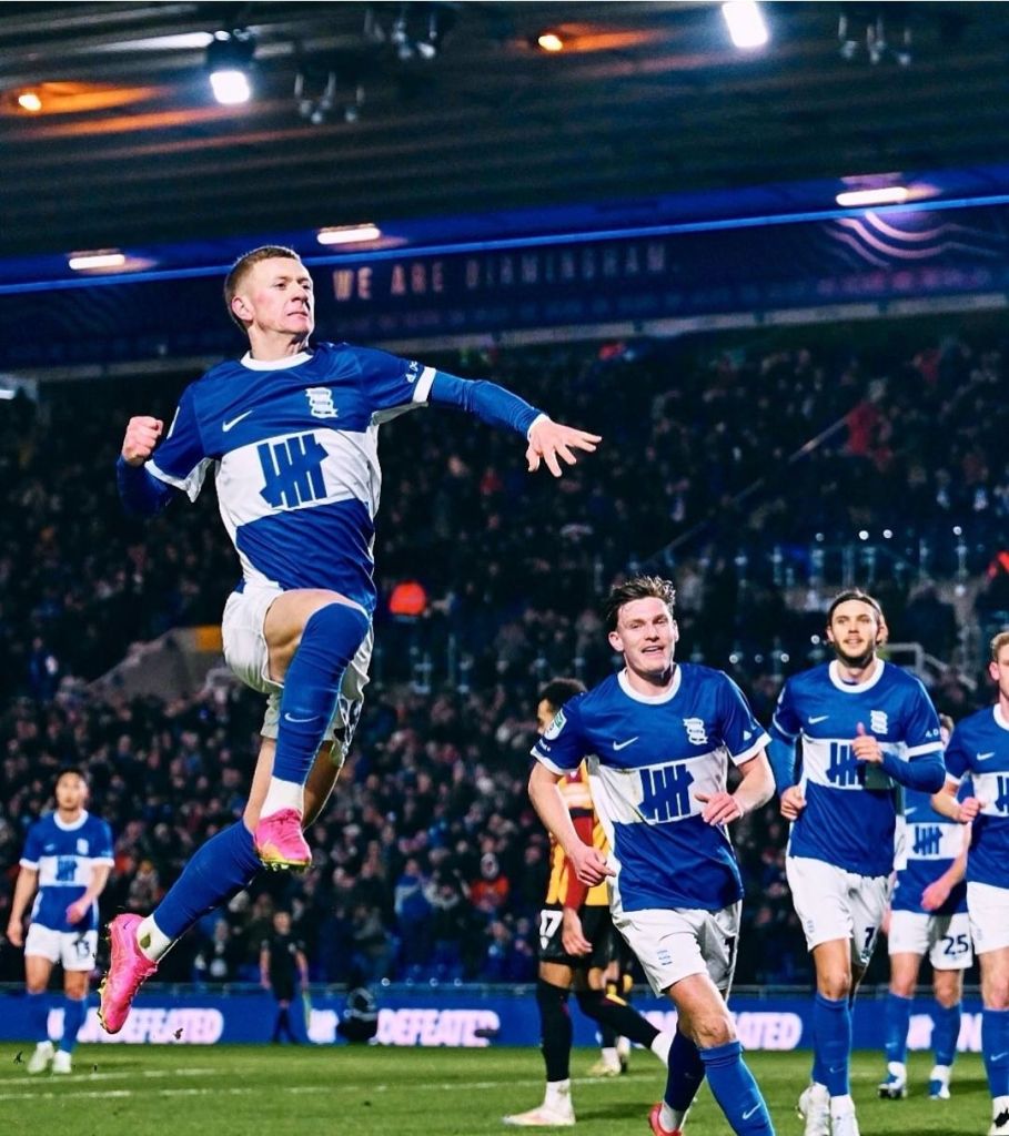 Jay Stansfield goal celebration